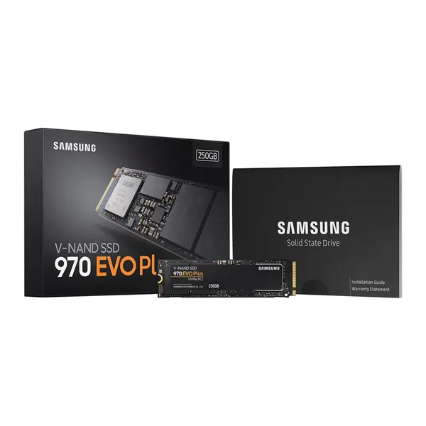 Накопичувач SSD Samsung M.2  250GB  PCIe 3.0 970EVO PLUS