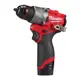 Дриль-шуруповерт акумуляторний безщітковий ударний MILWAUKEE M12 FPD2-202X (37Нм) (ЗУ+2Х2Ач+HDкейс) купити в Україні