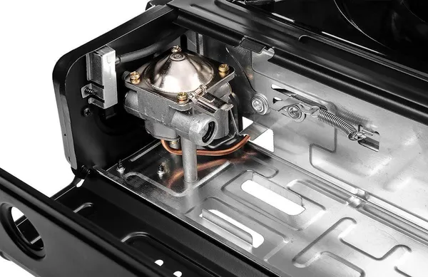 Плитка газовая портативная Neo Tools, 2.1 кВт, пьезорозжиг, 150 г/ч, кейс фото №6