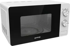 Микроволновая печь Gorenje, 17л, мех. управл., 700Вт, белый фото