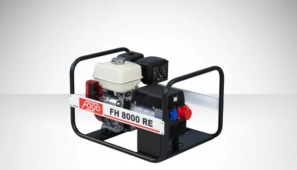 Генераторна установка FM8000RE 3ф-7кВА/1ф-3,5кВт, двиг.Mitsubishi, бак-6,2 л, ел.старт, стаб напруги