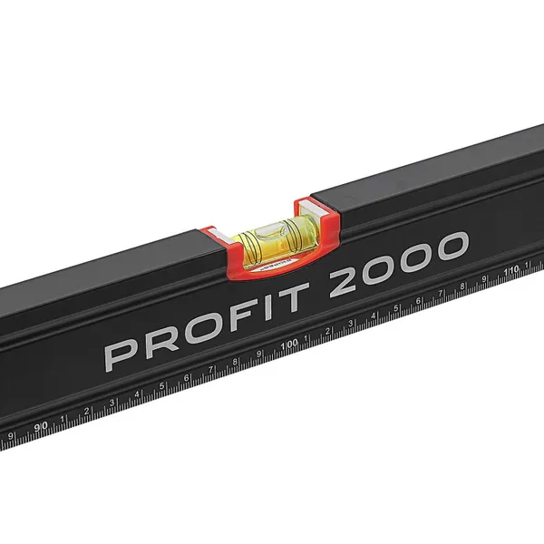 Уровень строительный Dnipro-M Profit 2000 мм с магнитом фото №5