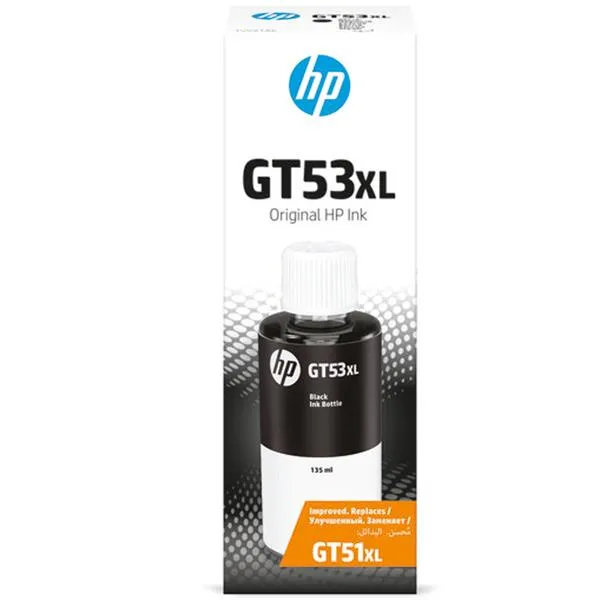 Чорнила HP GT53XL Ink Tank 115/315/319/410/415/419, Smart Tank 500/515/530/615/670/720/750/790 Black (6000 стор)