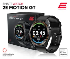 Смарт-часы 2E Motion GT 46мм, 1.3", 240x240, TFT, BT 5.0 BLE, черно-оранжевый фото