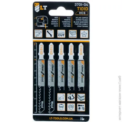 Пилки для лобзика LT-T101D 5 шт. (3701-04)
