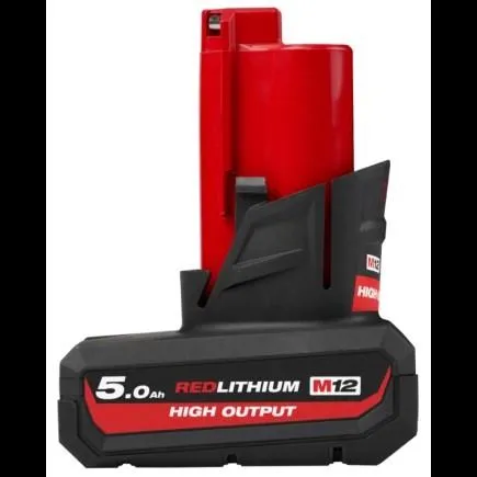 Акумулятор Milwaukee Redlithium High Output M12 12В 5А·год 0.42кг