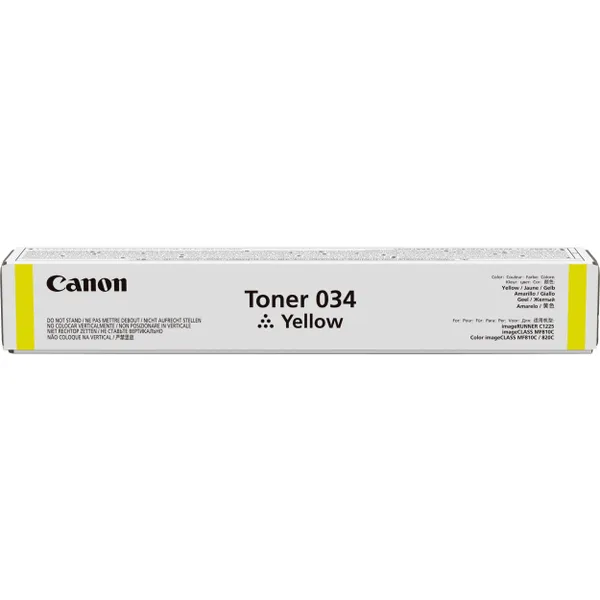 Тонер Canon 034 iRC1225 series (7300 стр)  Yellow