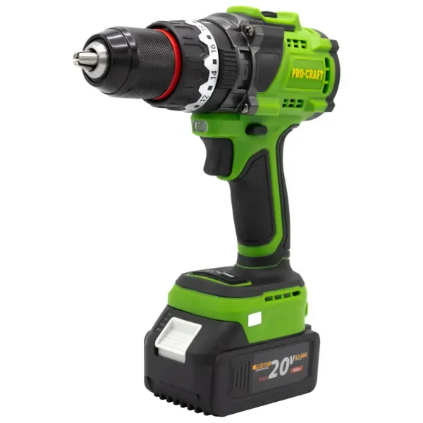 Безщітковий акумуляторний шуруповерт Procraft PA18ProBL в кейсі (1 АКБ 4 А/год) відгуки