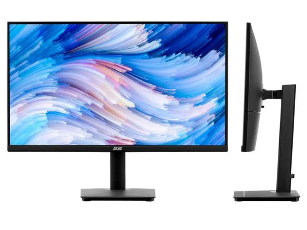 Монітор 2E 27" N2723B D-Sub, HDMI, IPS, 75Hz, Pivot