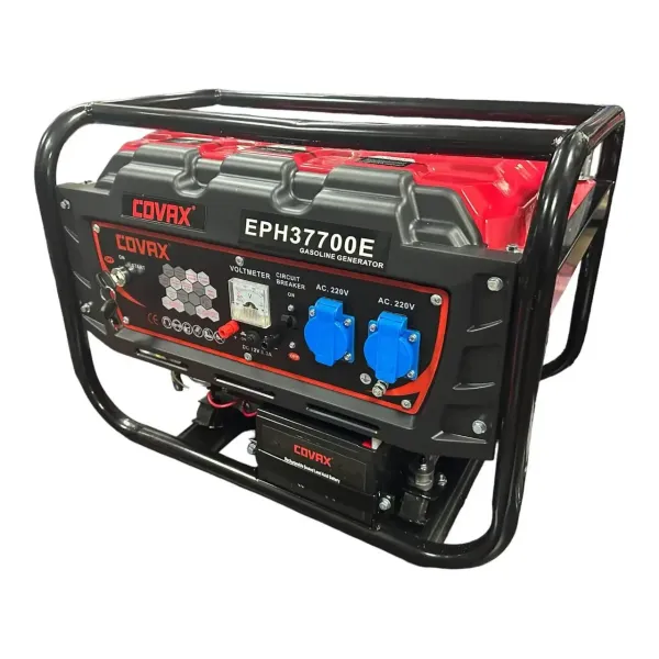 Генератор бензиновий 3 кВт Covax EPH37700E (Navigator) (мідна обмотка, AVR) з електростартером замовити