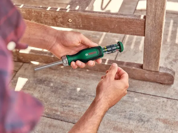 Купить Отвертка Bosch 12 насадок, Tx, PZ, PH, SL, HEX