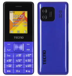 Мобільний телефон TECNO T301 1.77" 2SIM, 1150мА•год, синій фото