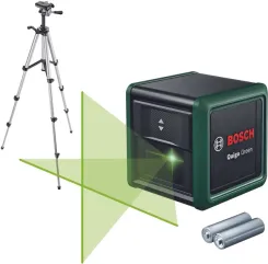 Лазерний нівелір Bosch Quigo Green Set фото