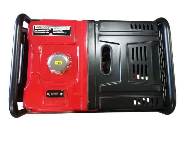 Генераторна установка SCD7000 дизель 3ф 5,0кВт ел.старт, бак18л, колеса купити в Україні