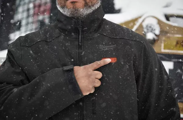 Куртка з підігрівом розмір "XXL" M12 MILWAUKEE HJBL5-0 чорна (+зар.пр., 1 акум.Х 2Аг) заказать