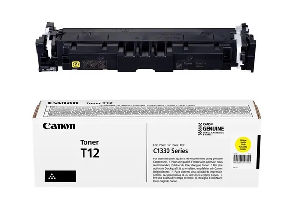 Картридж Canon T12 i-SENSYS XC1333 Series (5400 стр.) Yellow