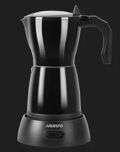 Кофеварка ARDESTO электрическая гейзерная 0.3л, молотый, черный фото