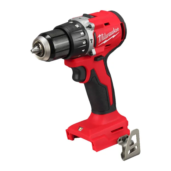 Дриль-шуруповерт акумуляторна безщіткова ударна MILWAUKEE M18 BLPDRC-0 (60Нм) (каркас) + M18 B2 подарунок ціна в Україні