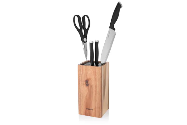 Колода для ножей ARDESTO Black Mars, 23см, дерево купить в Украине