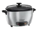 Рисоварка Russell Hobbs MaxiCook, 1000Вт, чаша-5л, електронне керув., нерж. сталь, чорний