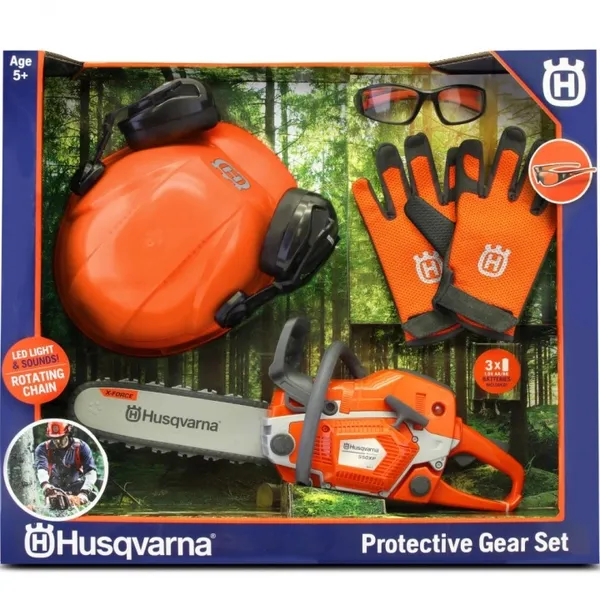 Игрушечная бензопила Husqvarna 550XP в наборе фото №1