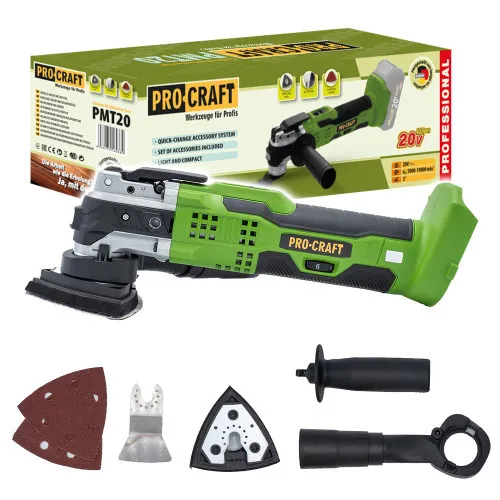 Акумуляторний реноватор Procraft PMT20 (без АКБ та ЗП) з доставкою