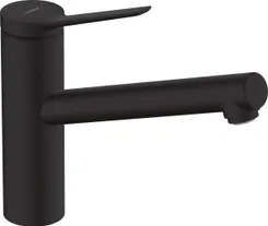 Смеситель для кухни Hansgrohe Zesis M33, дл.излива - 220мм, поворотный, 1 рычаг, KM150, матовый черный фото