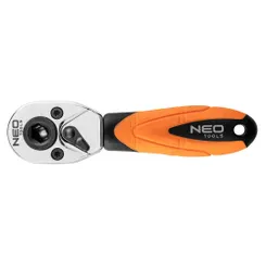 Ключ-тріскачка Neo Tools, 1/4", 72 зубців, CrV, 105мм фото