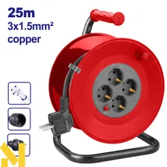 Удлинитель на катушке EMTOP EMEJ8380 фото