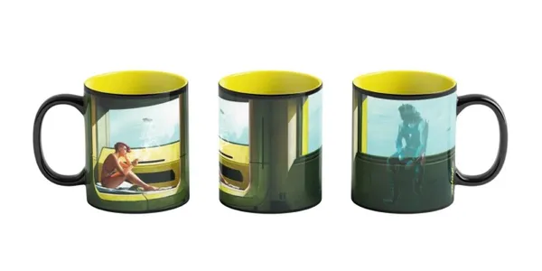 Чашка GoodLoot Game Art Chronicles Cyberpunk 2077 V & Edward Hopper цена в Украине