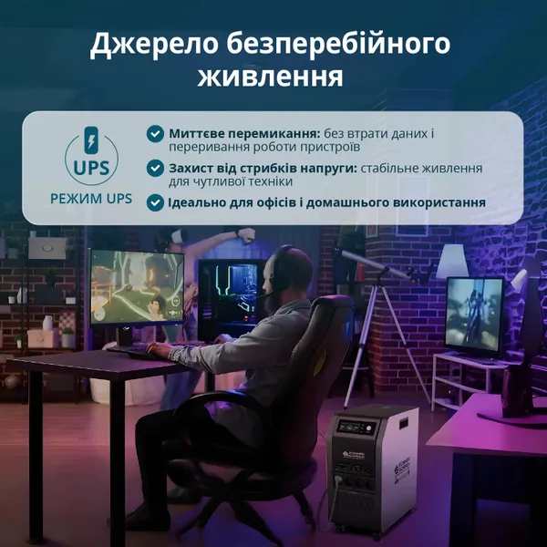 Портативная электростанция Konner&Sohnen KS 5200PS, 5200Вт, 5120Вт·ч, LifePo4, UPS, 56кг купить в Украине