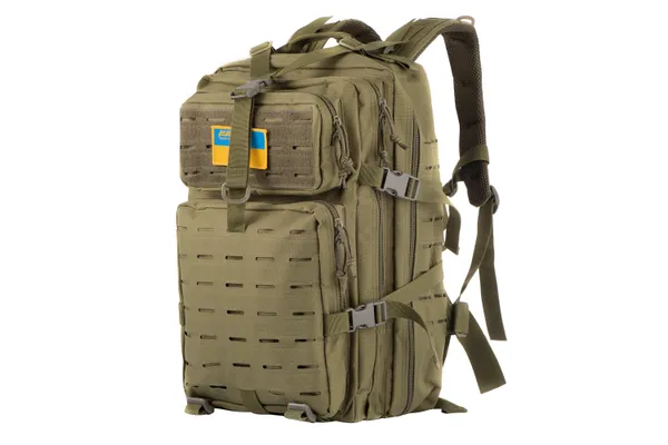 Рюкзак тактический 2E Tactical, 36L, зеленый фото №2