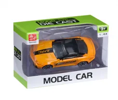 Машинка Same Toy 1:64 Model Car Спорткар желтый фото