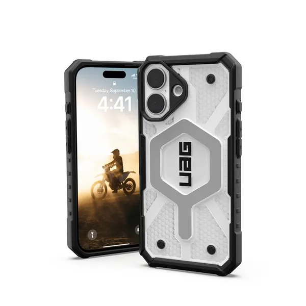 Чохол UAG для iPhone 16, Pathfinder Clear Magsafe, Ice