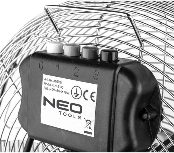 Напольный вентилятор Neo Tools, профессиональный, 50 Вт фото №3
