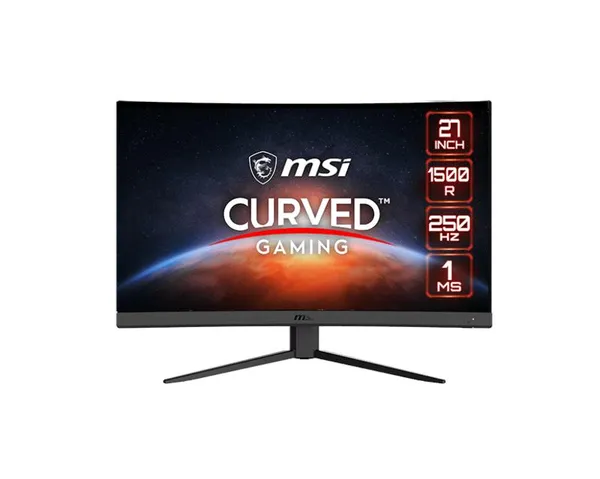 Монітор MSI 27" G27C4X 2xHDMI, DP, Audio, VA, 250Hz, 1ms, sRGB 113%, CURVED, AdaptiveSync