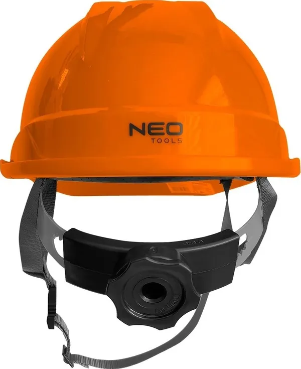 Каска защитная Neo Tools, пластик ABS, пряжка для регулировки, оранжевый. купить в Украине