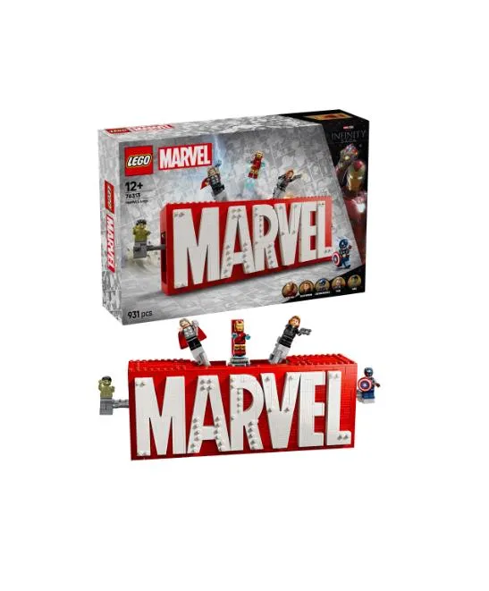 Конструктор LEGO Super Heroes Логотип і мініфігурки MARVEL