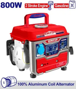Генератор бензиновый EMTOP EGGRR0821 фото