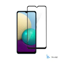 Захисне скло 2E для Samsung  Galaxy A02 (A022), 2.5D FCFG, (1 Pack), чорна рамка фото