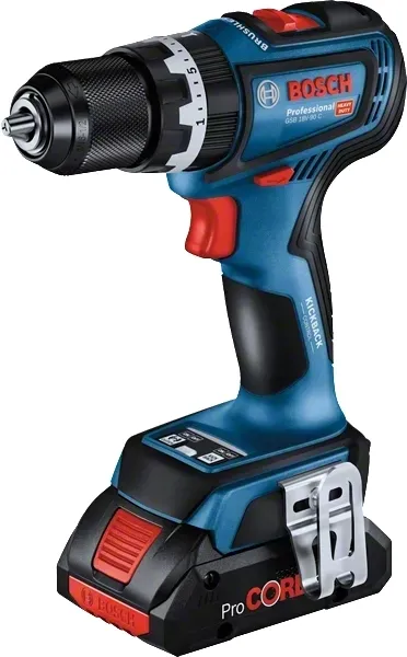 Шурупокрут-дриль акумуляторний Bosch GSB 18V-90 C 18В 2х4А·год 36·64Нм 0-630·0-2100об·хв 1.2кг ціна в Україні