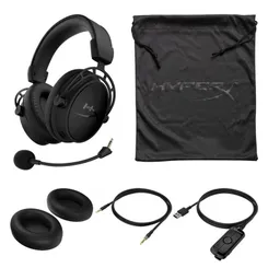 Гарнитура игровая HyperX Cloud Alpha S, 7.1, mini-jack/USB-A, 1м/1.3м , черный фото