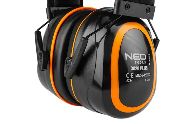 Наушники защитные Neo Tools, SNR 30дБ, категория III, 0.27кг, изолирующая пена G-TECH, 0.26кг, черный цена в Украине