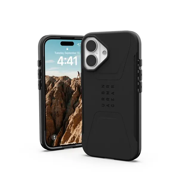 Чехол UAG для iPhone 16, Civilian Magsafe, Black