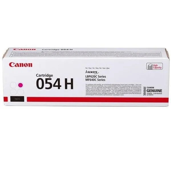 Картридж Canon 054H MF641/643/645, LBP-621/623 Magenta (2300 стр)