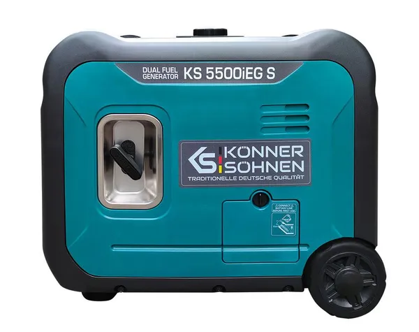 Генератор газо-бензиновий інверторний Könner & Söhnen KS 5500iEG S, 5 / 5.5 кВт фото №6