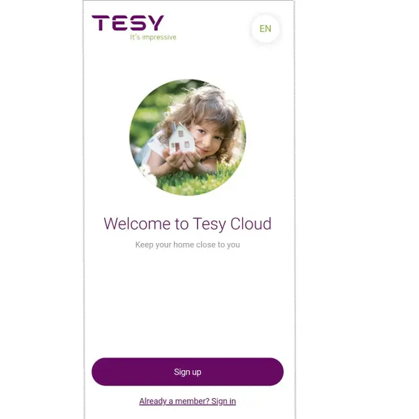 Конвектор электрический TESY CN 051 150 EI CLOUD W 1500 Вт, 18 м2, IP24, электр. упр-ние, программатор 24/7, Wi-Fi, без ножек с доставкой
