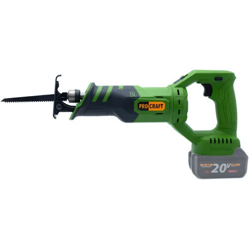 Аккумуляторная сабельная пила Procraft PSS20 (без АКБ и ЗУ) цена в Украине