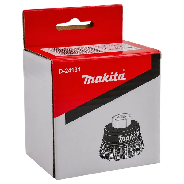 Купити Чашкова щітка з крученої дроту 75 мм Makita