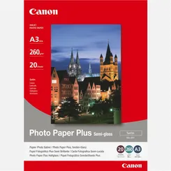 Бумага Canon A3 Semi-Gloss Photo Paper Plus SG-201, 20 л. фото